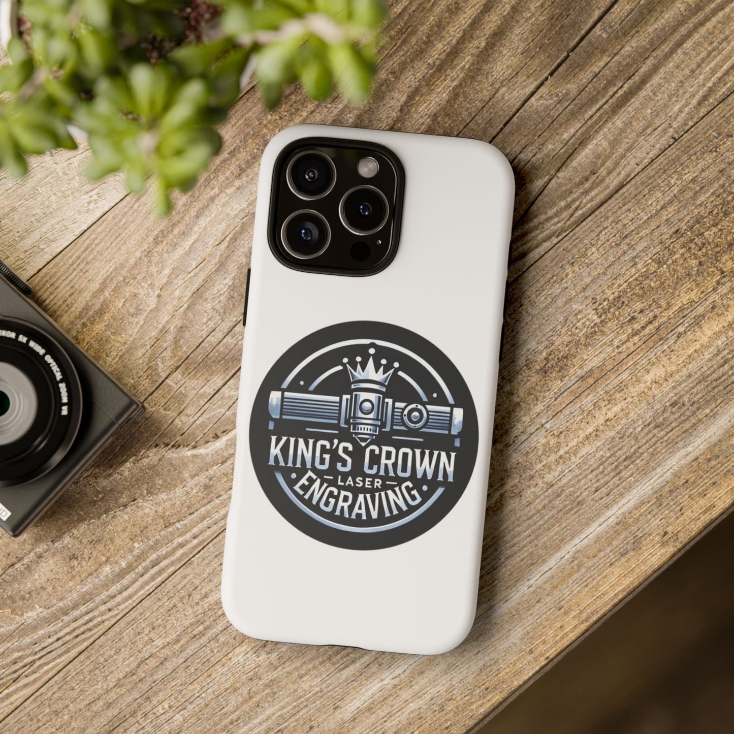 Custom Laser Engraved Phone Case, Tough Cases for Kings and Queens, Stylish Phone Accessories, Custom Gifts, Unique Designs Printify