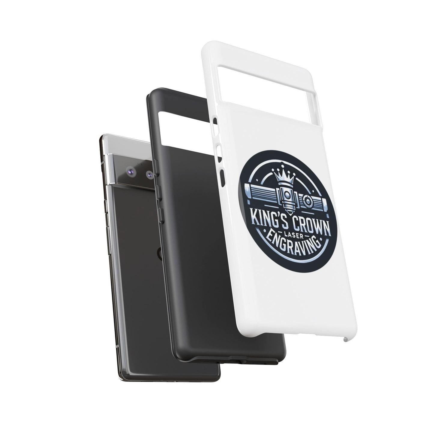 Custom Laser Engraved Phone Case, Tough Cases for Kings and Queens, Stylish Phone Accessories, Custom Gifts, Unique Designs Printify
