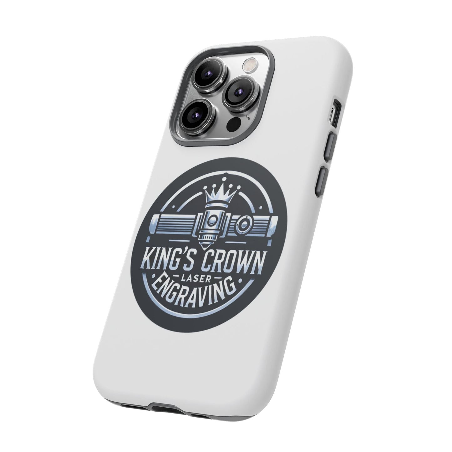 Custom Laser Engraved Phone Case, Tough Cases for Kings and Queens, Stylish Phone Accessories, Custom Gifts, Unique Designs Printify