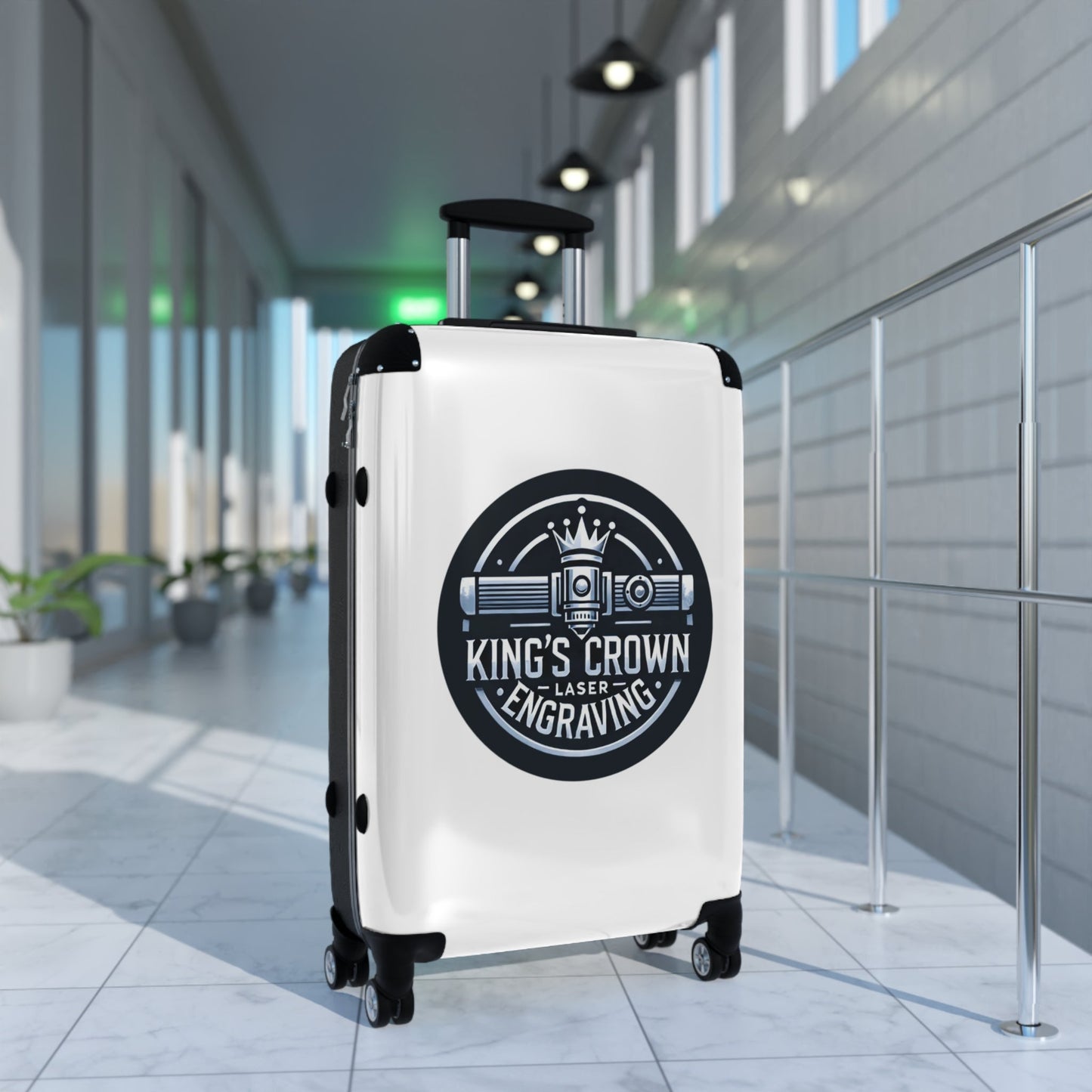 Custom Personalized Suitcase for Travel Adventures, Unique Luggage Bag, Custom Engraved, Great Gift for Travelers, Stylish & Functional Printify