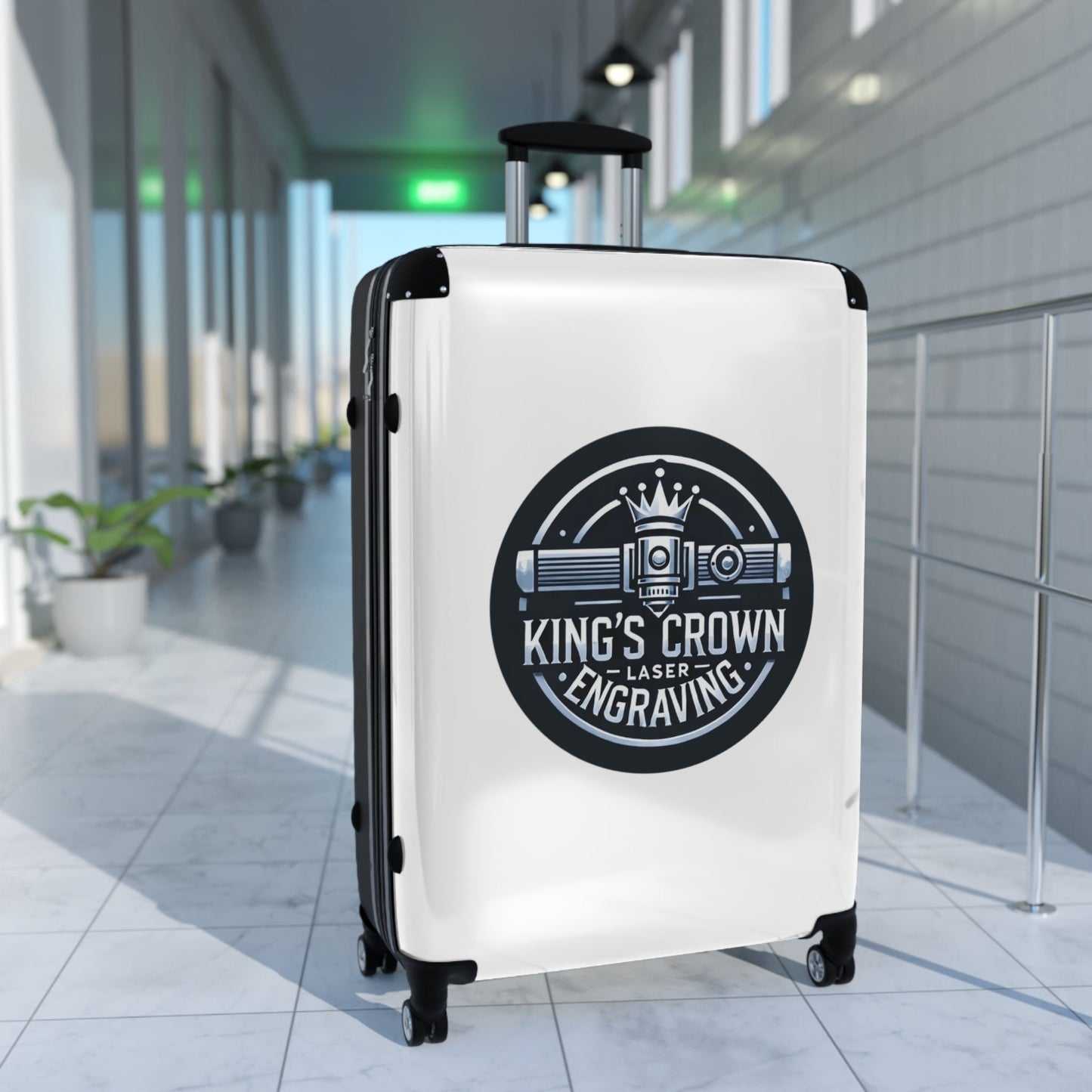 Custom Personalized Suitcase for Travel Adventures, Unique Luggage Bag, Custom Engraved, Great Gift for Travelers, Stylish & Functional Printify