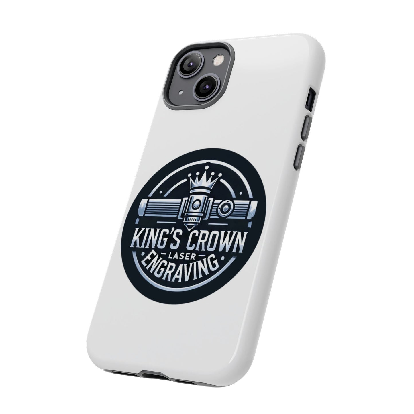 Custom Laser Engraved Phone Case, Tough Cases for Kings and Queens, Stylish Phone Accessories, Custom Gifts, Unique Designs Printify