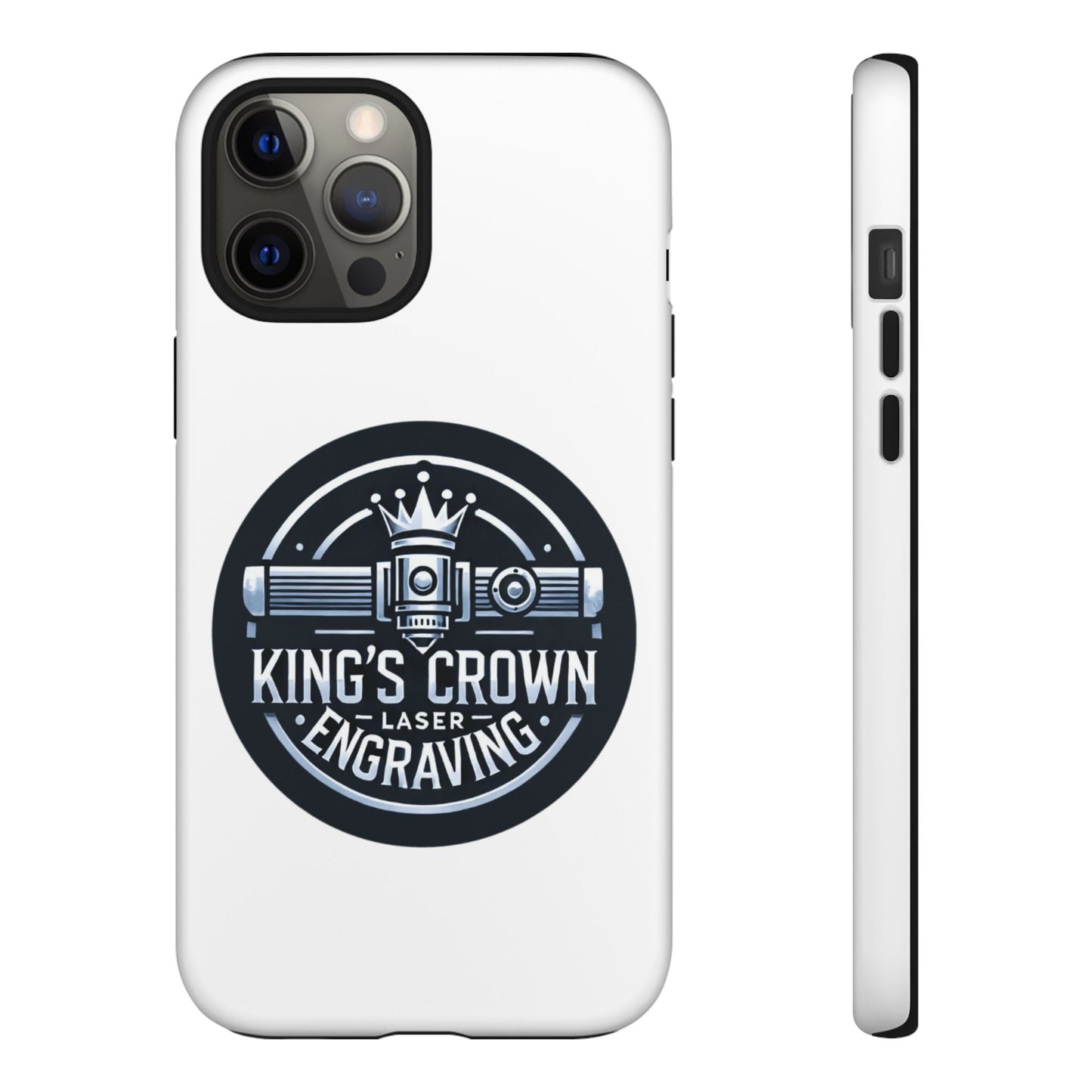 Custom Laser Engraved Phone Case, Tough Cases for Kings and Queens, Stylish Phone Accessories, Custom Gifts, Unique Designs Printify