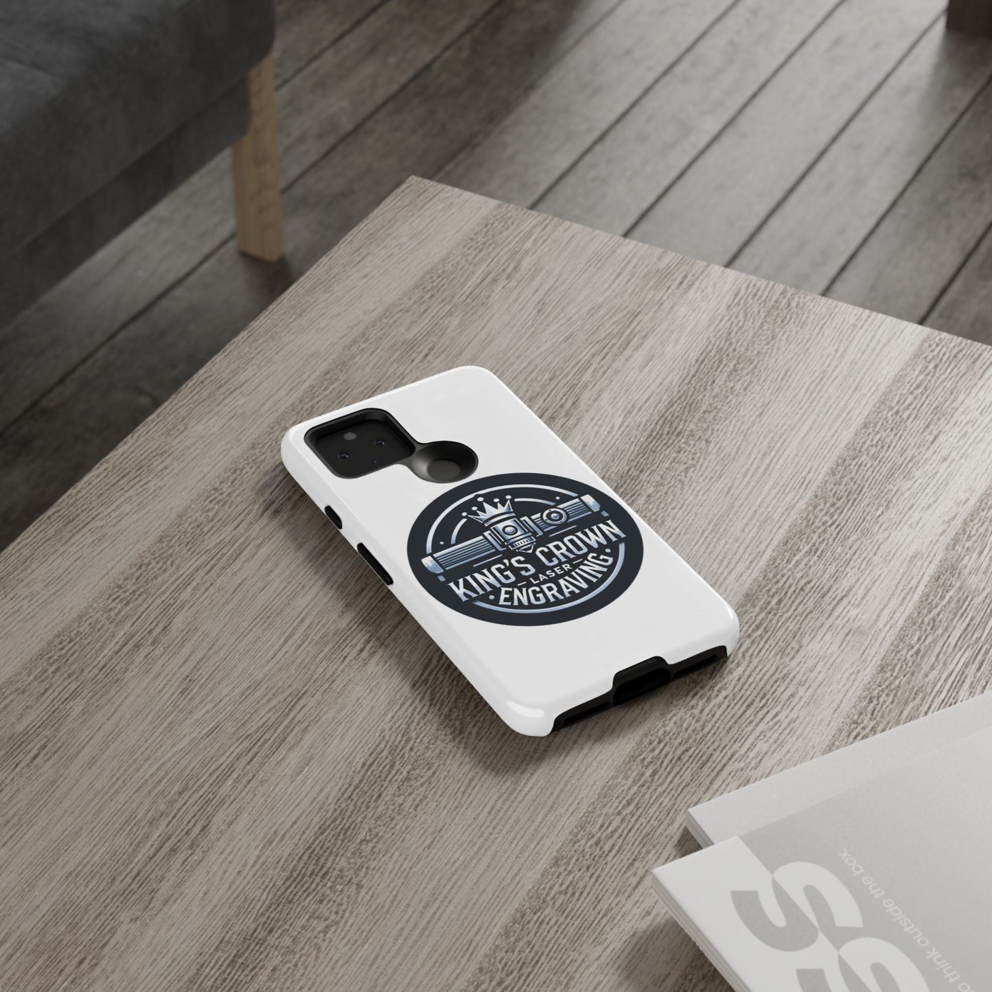 Custom Laser Engraved Phone Case, Tough Cases for Kings and Queens, Stylish Phone Accessories, Custom Gifts, Unique Designs Printify