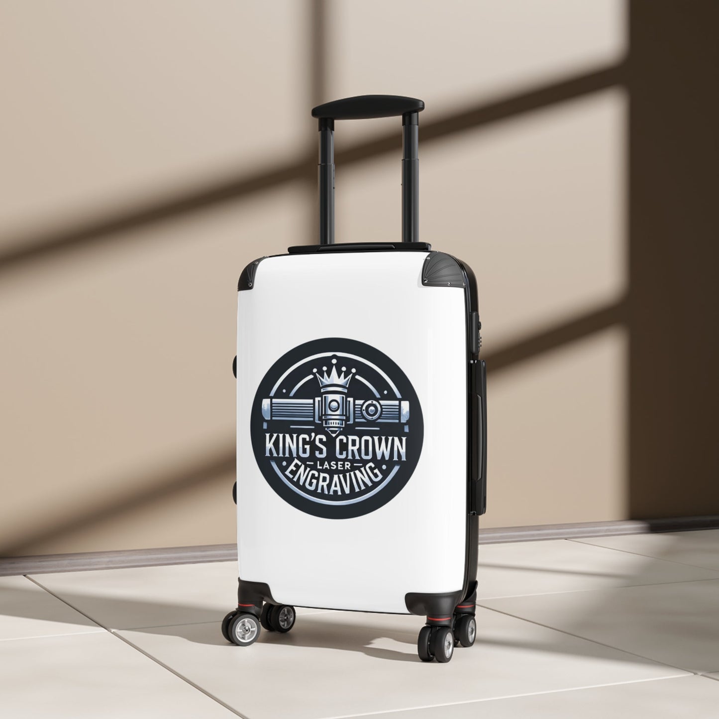 Custom Personalized Suitcase for Travel Adventures, Unique Luggage Bag, Custom Engraved, Great Gift for Travelers, Stylish & Functional Printify