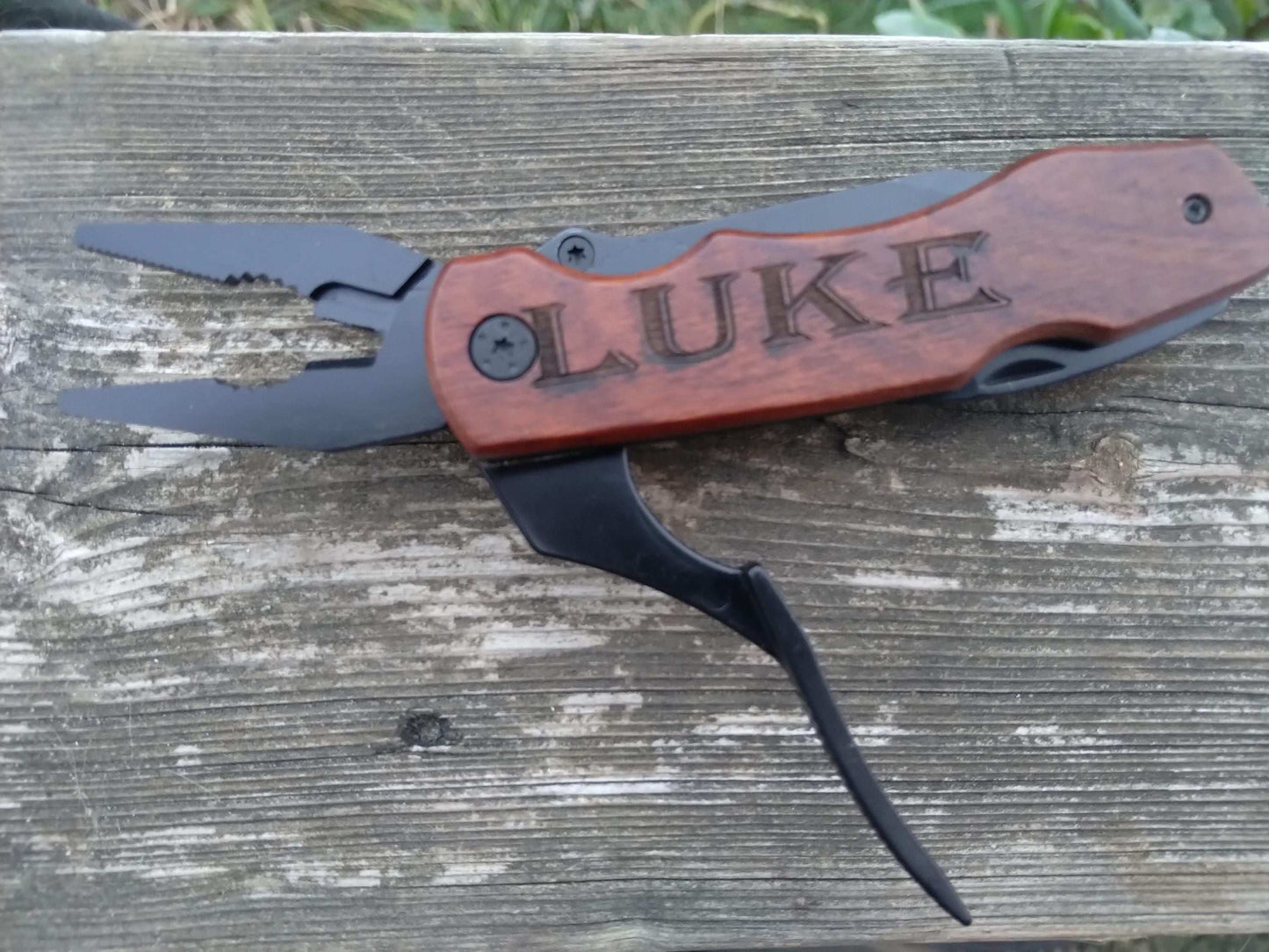 Custom Pocket Knife, Custom Camping Knife, Personalized Knife, Utility Knife, Groomsmen Knife, Personalized Folding Knife, Wood Handle Knife My Store