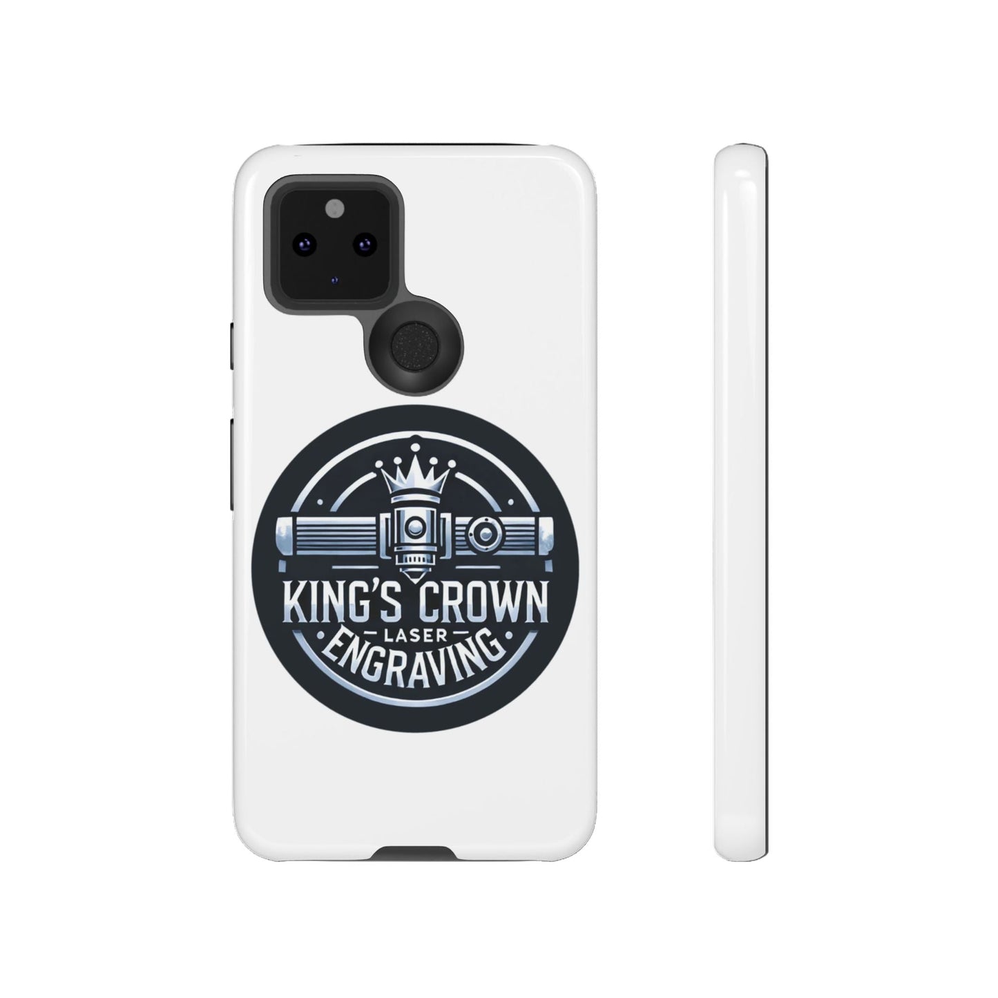 Custom Laser Engraved Phone Case, Tough Cases for Kings and Queens, Stylish Phone Accessories, Custom Gifts, Unique Designs Printify