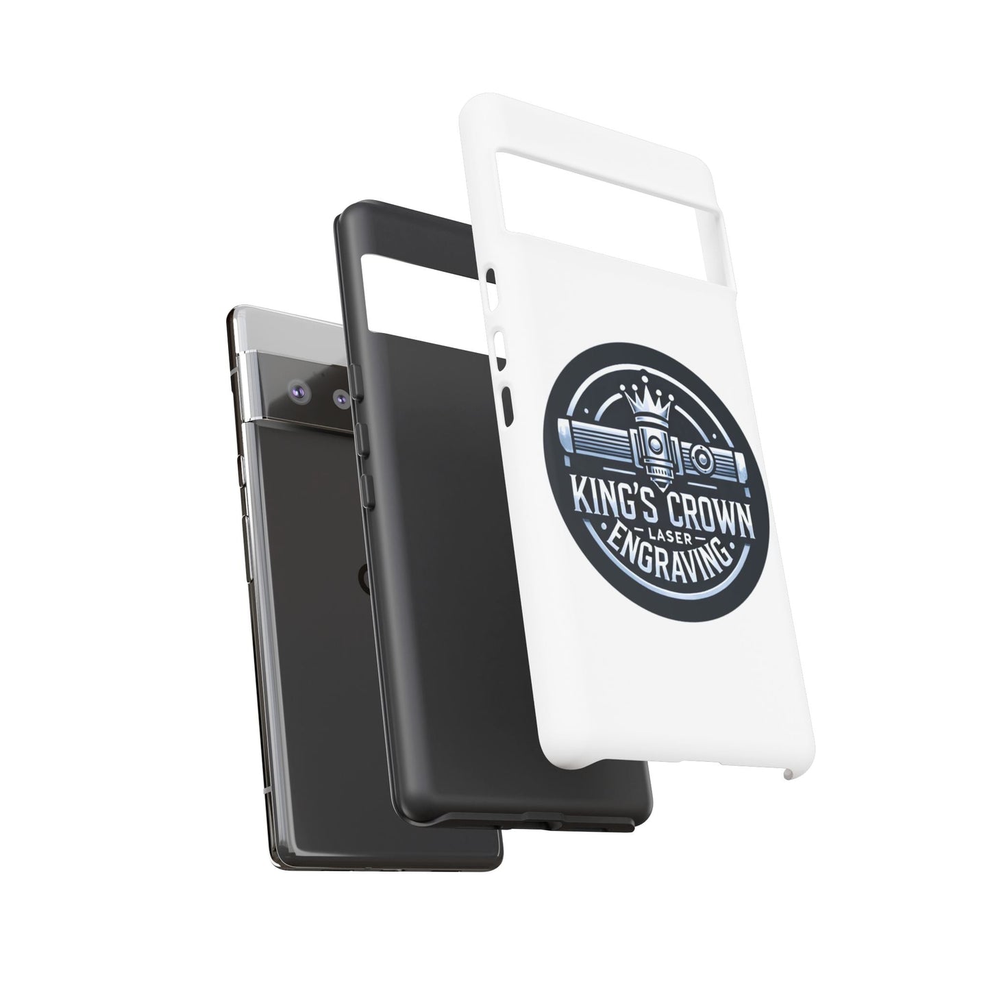 Custom Laser Engraved Phone Case, Tough Cases for Kings and Queens, Stylish Phone Accessories, Custom Gifts, Unique Designs Printify