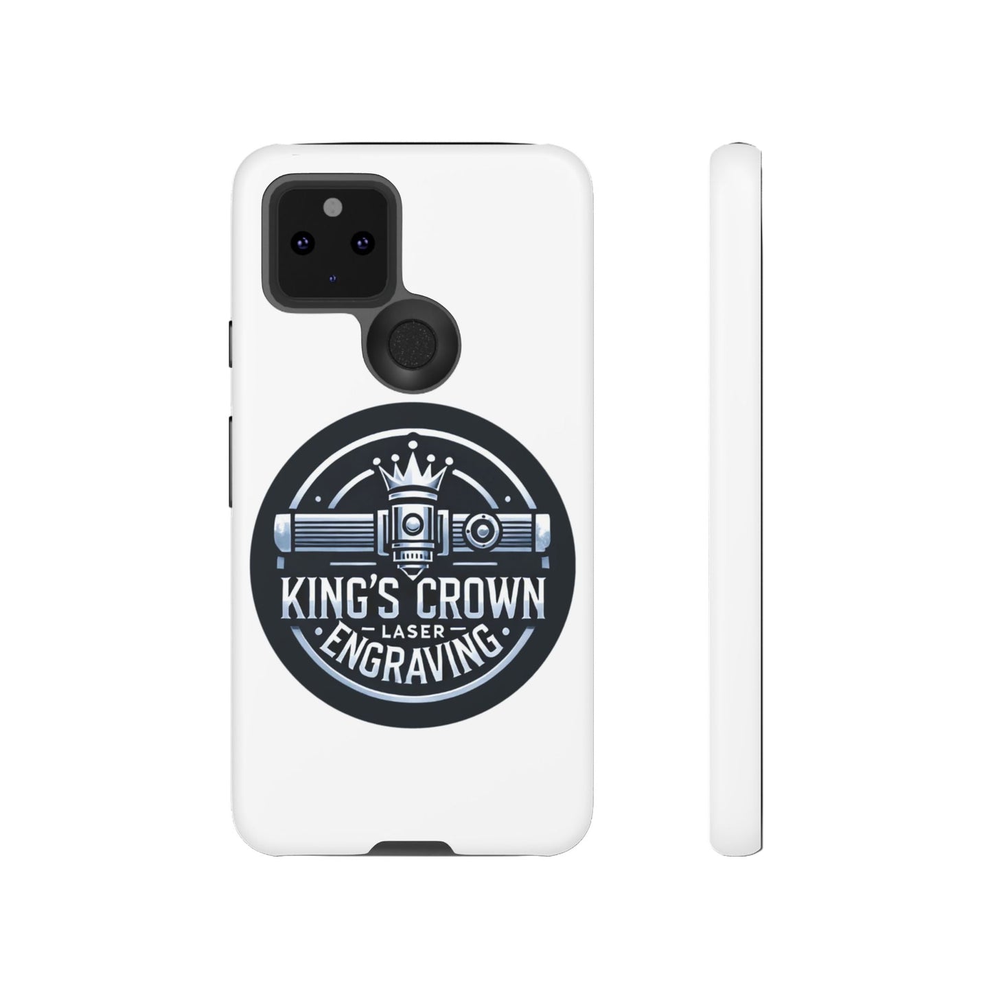 Custom Laser Engraved Phone Case, Tough Cases for Kings and Queens, Stylish Phone Accessories, Custom Gifts, Unique Designs Printify