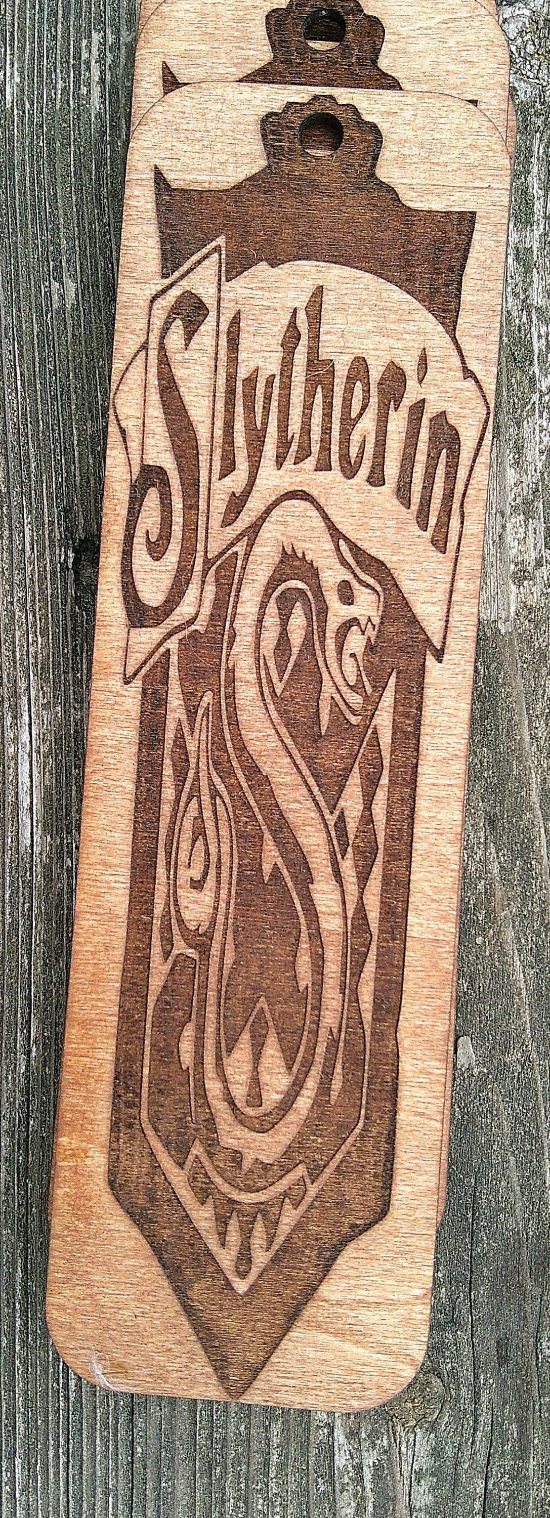Wizard House Wooden Bookmarks My Store