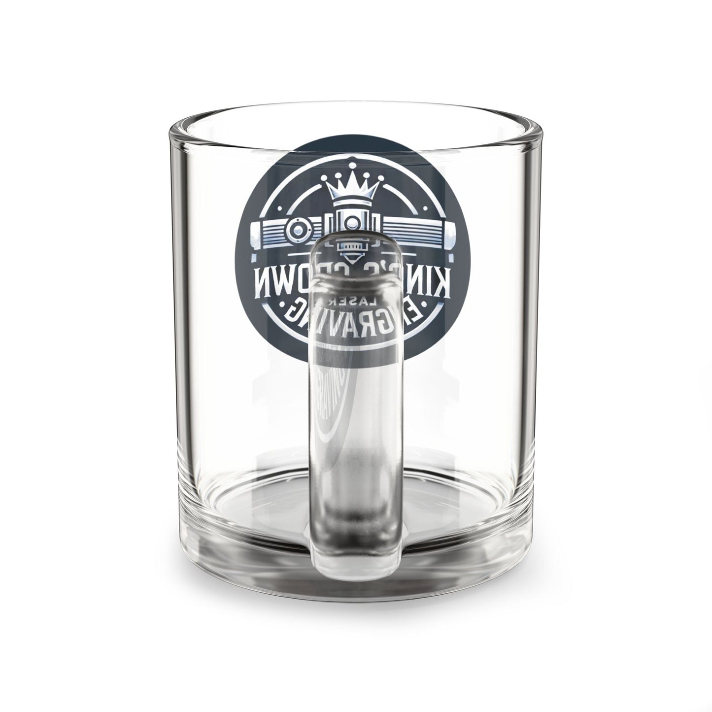 Custom Personalized Glass Coffee Mug - Perfect for Gifts, Home, Office, Engagements, and Holidays Printify