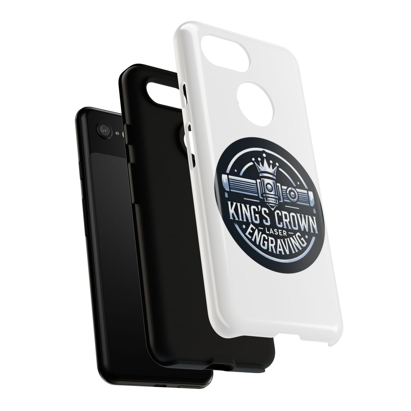 Custom Laser Engraved Phone Case, Tough Cases for Kings and Queens, Stylish Phone Accessories, Custom Gifts, Unique Designs Printify
