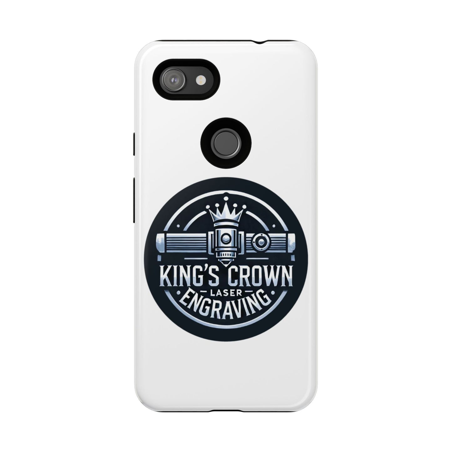 Custom Laser Engraved Phone Case, Tough Cases for Kings and Queens, Stylish Phone Accessories, Custom Gifts, Unique Designs Printify