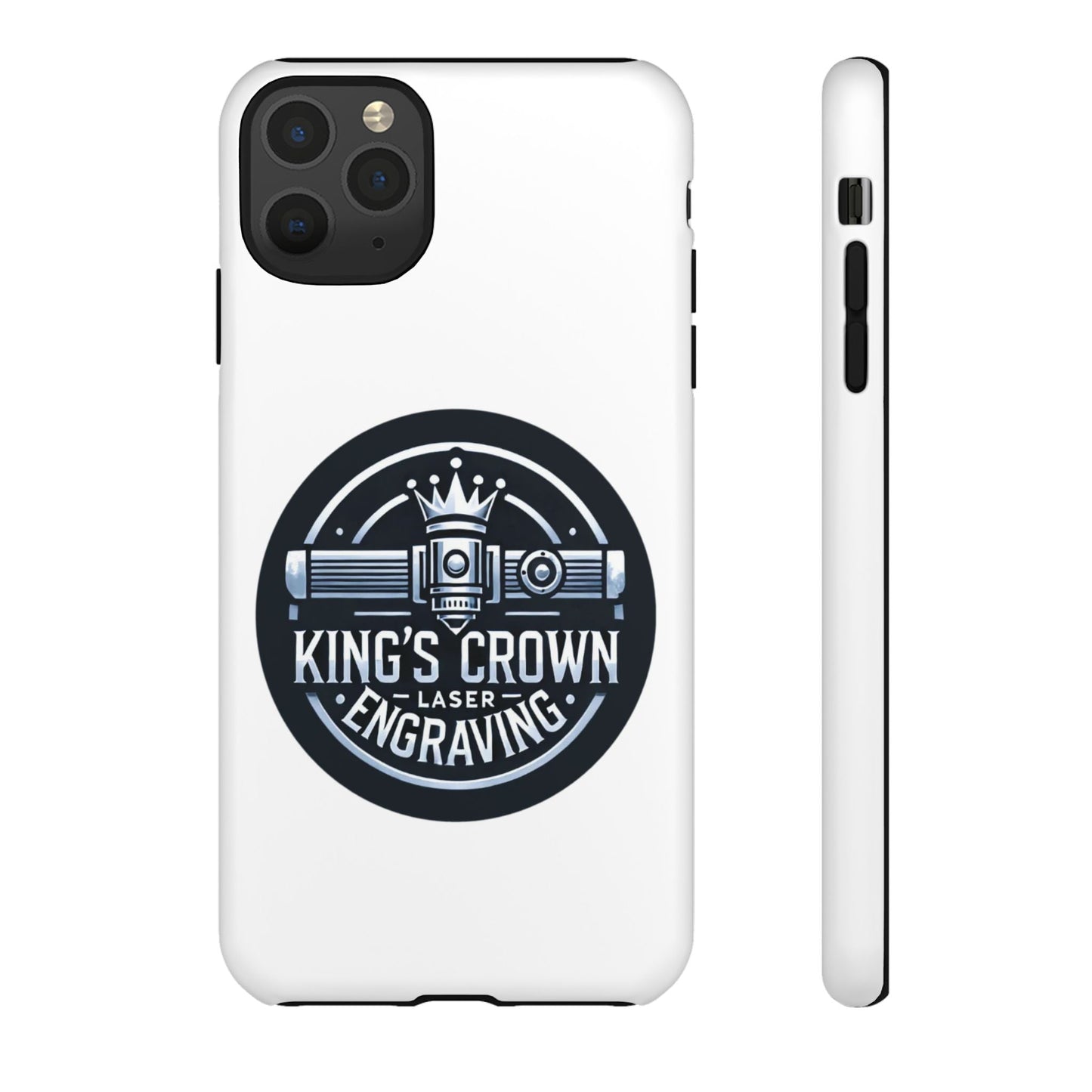Custom Laser Engraved Phone Case, Tough Cases for Kings and Queens, Stylish Phone Accessories, Custom Gifts, Unique Designs Printify
