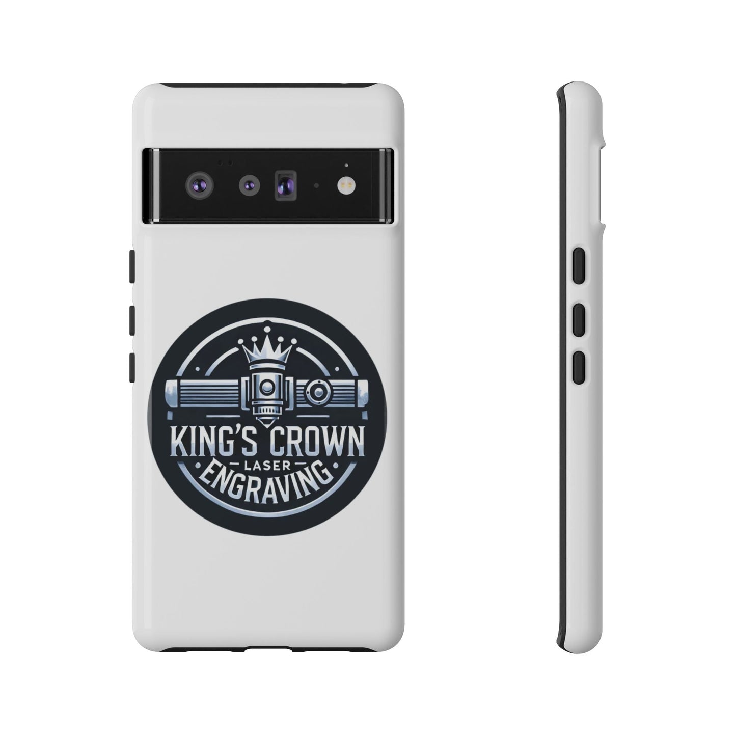 Custom Laser Engraved Phone Case, Tough Cases for Kings and Queens, Stylish Phone Accessories, Custom Gifts, Unique Designs Printify