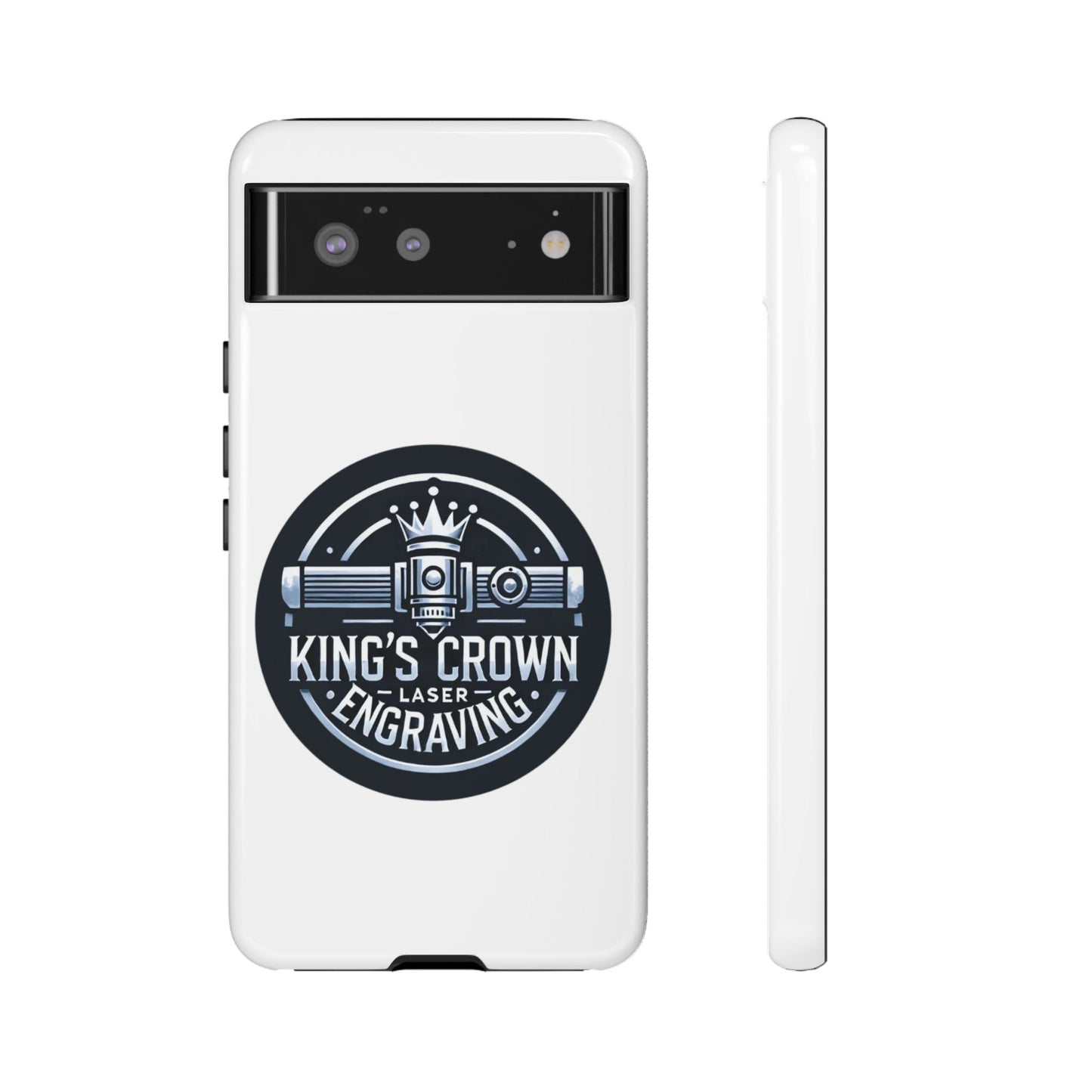 Custom Laser Engraved Phone Case, Tough Cases for Kings and Queens, Stylish Phone Accessories, Custom Gifts, Unique Designs Printify