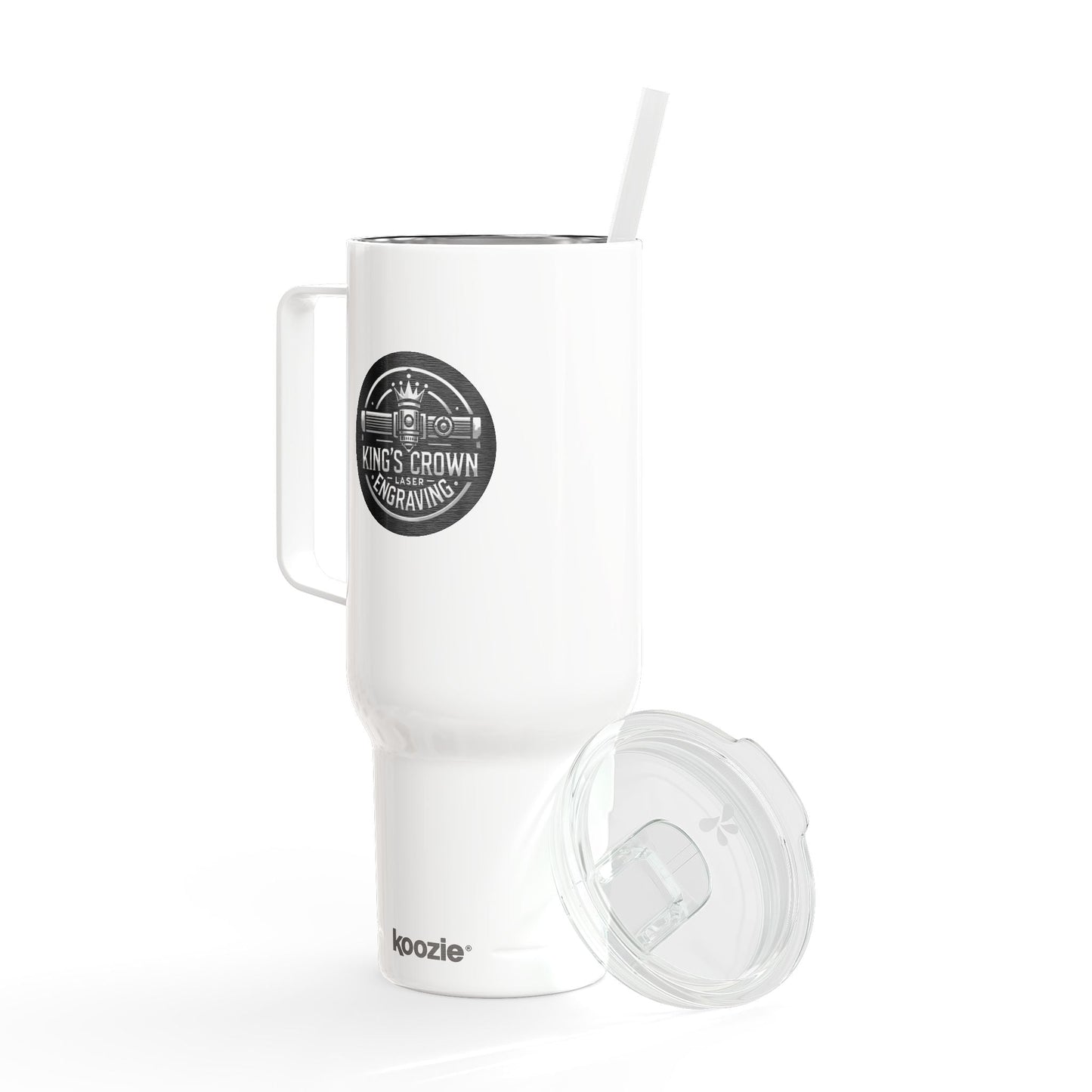 Custom Personalized Insulated Tumbler with Lid, 40oz - Perfect for Gifts, Travel, Office, and Hydration Printify