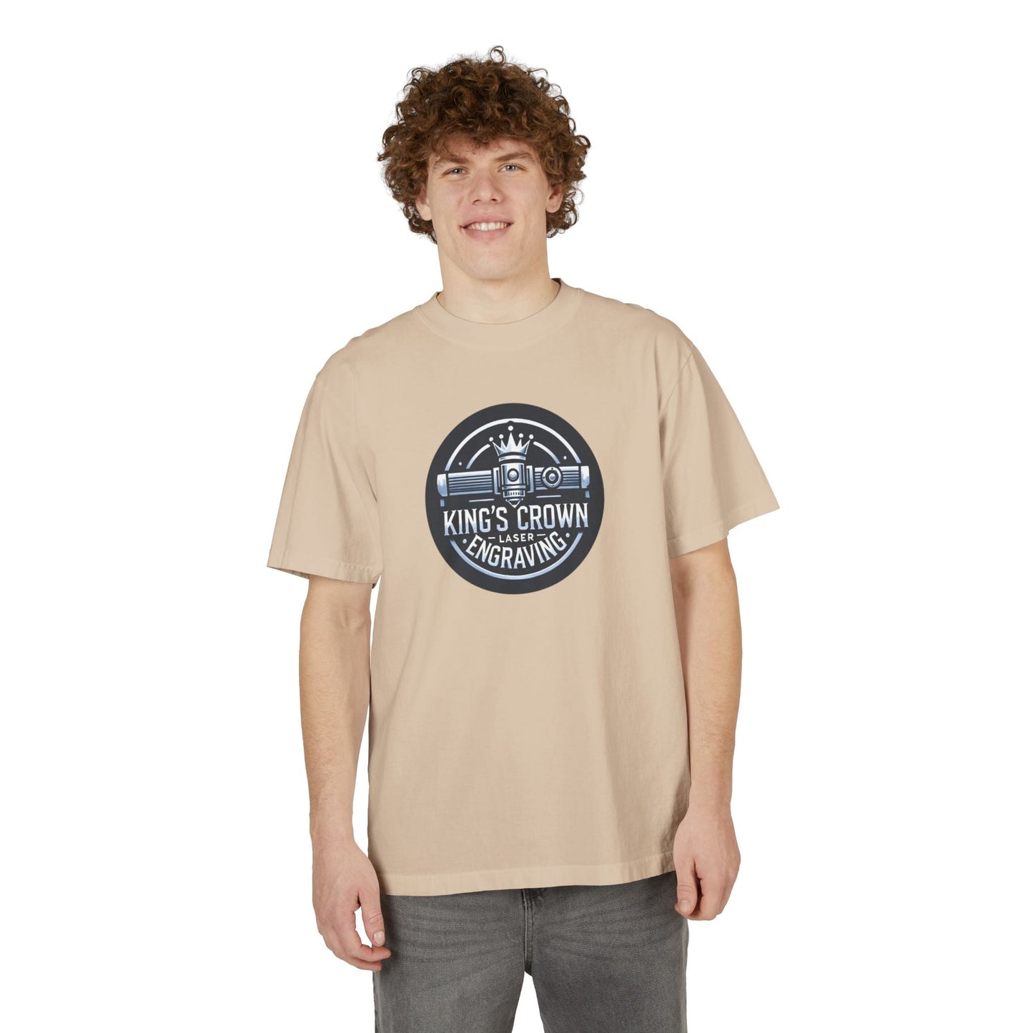 Custom Unisex King’s Crown Graphic T-Shirt, Casual Wear, Gifts for Him, Birthday, Crown Enthusiast Apparel, Engraving Theme Tee Printify