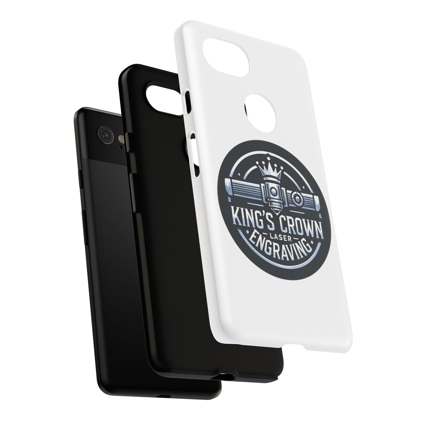 Custom Laser Engraved Phone Case, Tough Cases for Kings and Queens, Stylish Phone Accessories, Custom Gifts, Unique Designs Printify