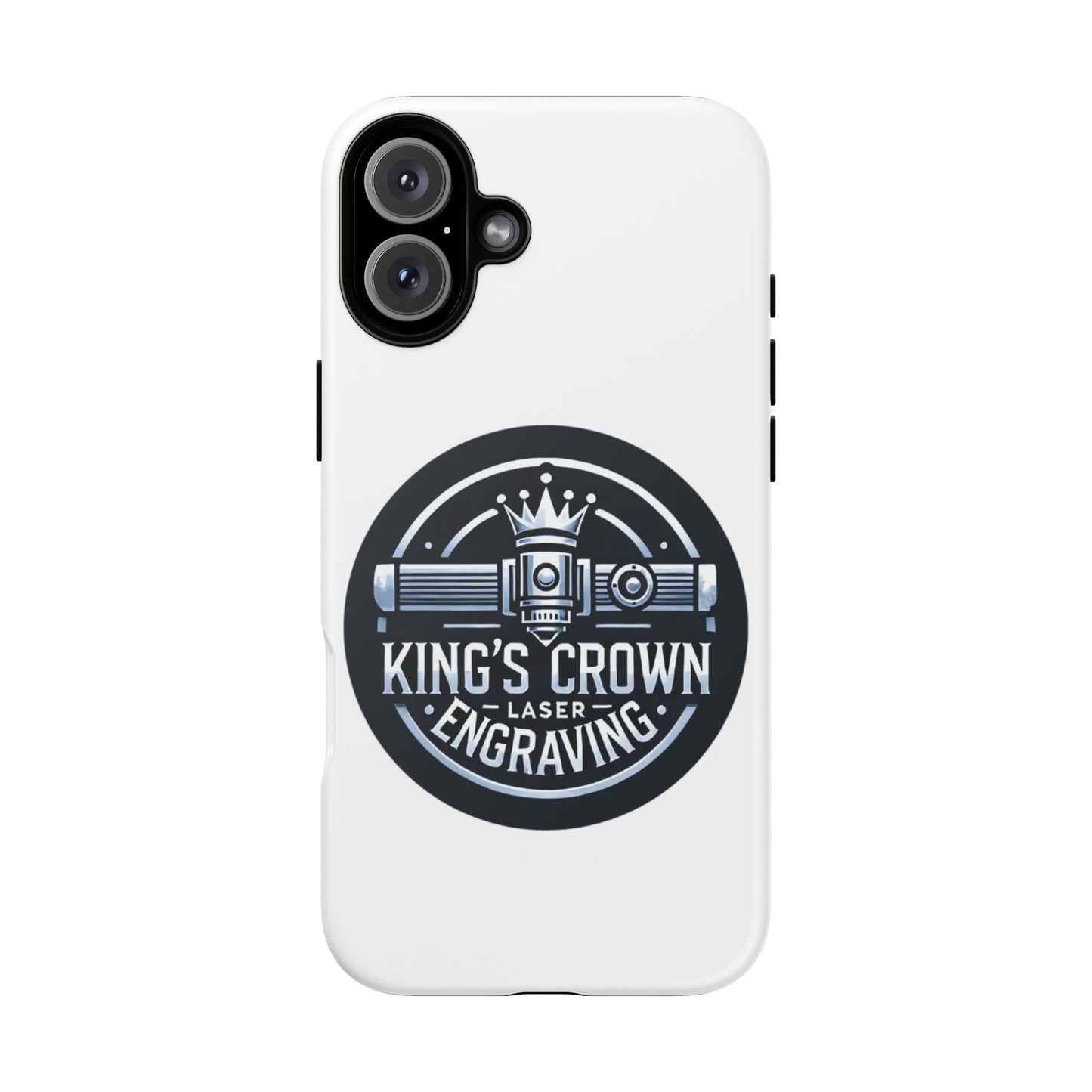 Custom Laser Engraved Phone Case, Tough Cases for Kings and Queens, Stylish Phone Accessories, Custom Gifts, Unique Designs Printify