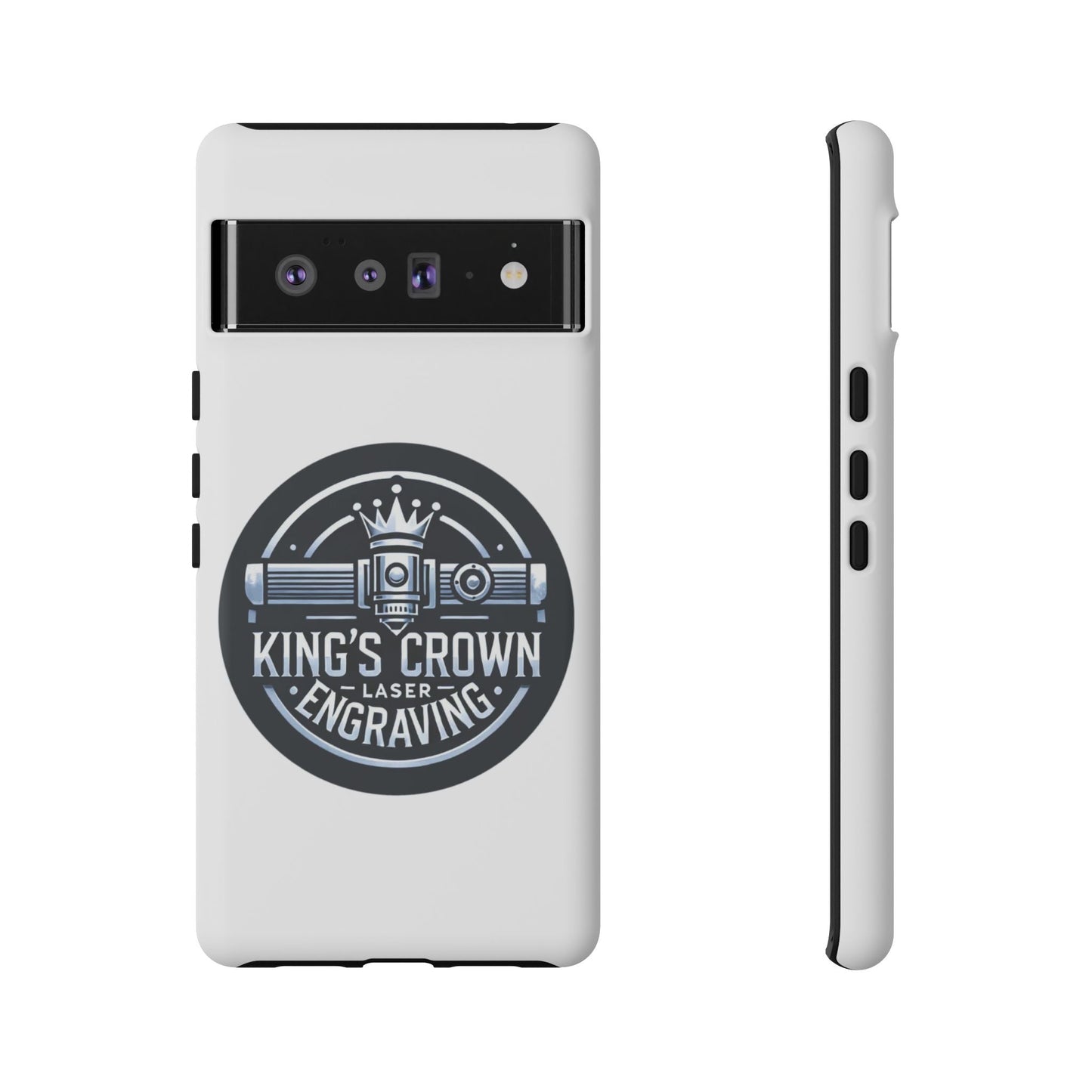 Custom Laser Engraved Phone Case, Tough Cases for Kings and Queens, Stylish Phone Accessories, Custom Gifts, Unique Designs Printify
