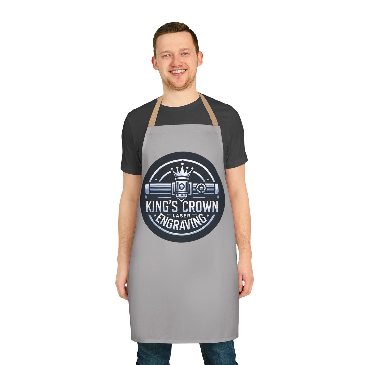 Custom Chef Apron, Personalized Gift for Cooking Enthusiasts, BBQ Parties, Father's Day, Kitchen Decor, Unique Engraving Design Printify