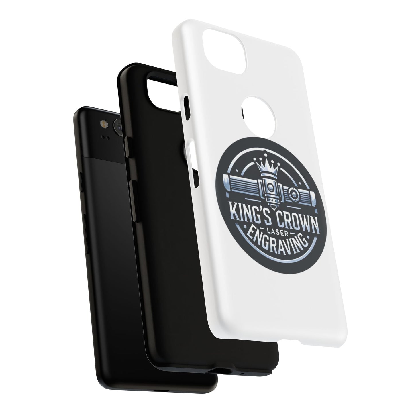 Custom Laser Engraved Phone Case, Tough Cases for Kings and Queens, Stylish Phone Accessories, Custom Gifts, Unique Designs Printify