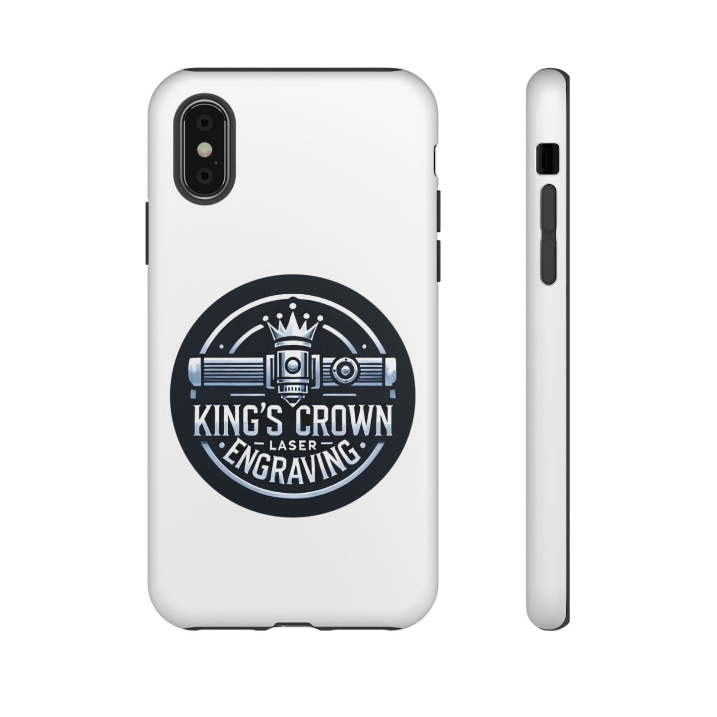 Custom Laser Engraved Phone Case, Tough Cases for Kings and Queens, Stylish Phone Accessories, Custom Gifts, Unique Designs Printify