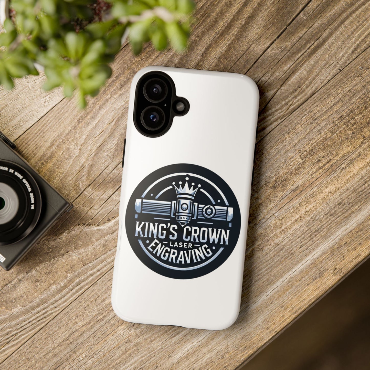 Custom Laser Engraved Phone Case, Tough Cases for Kings and Queens, Stylish Phone Accessories, Custom Gifts, Unique Designs Printify