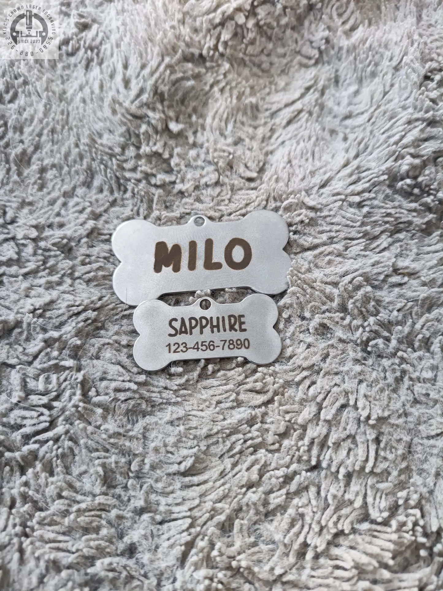 Premium Custom Engraved Stainless steel Dog tags, Engraved Pet Id tag, Custom Durable pet tag My Store