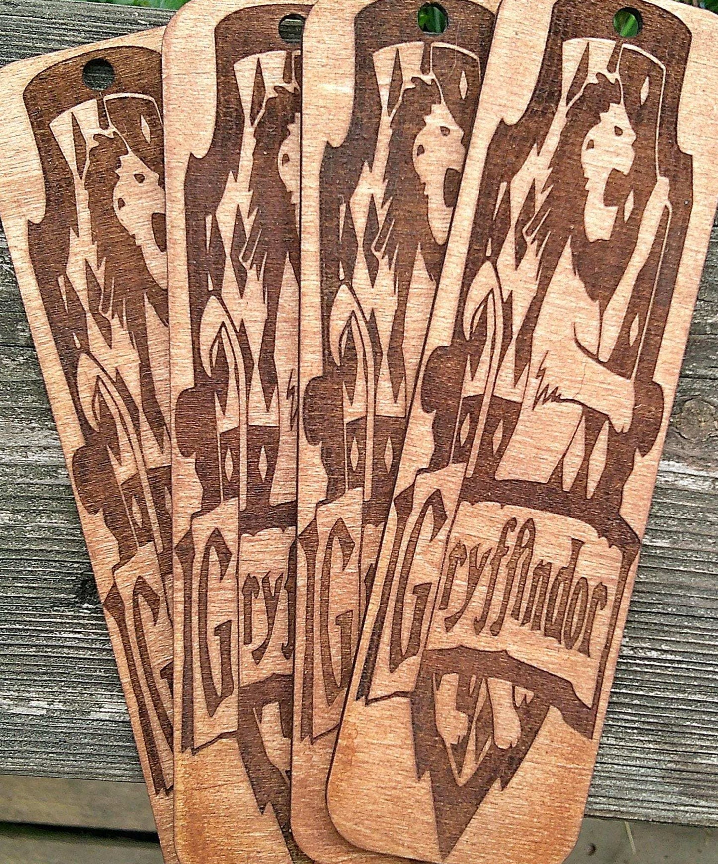 Wizard House Wooden Bookmarks My Store