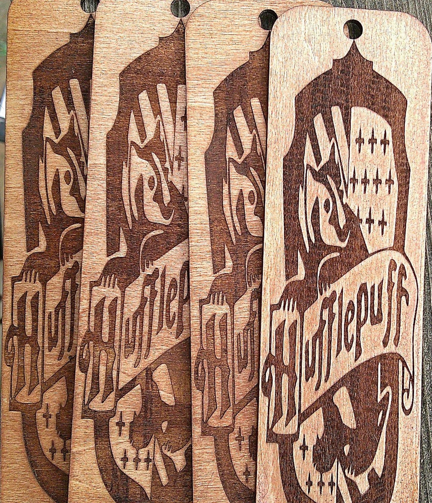 Wizard House Wooden Bookmarks My Store