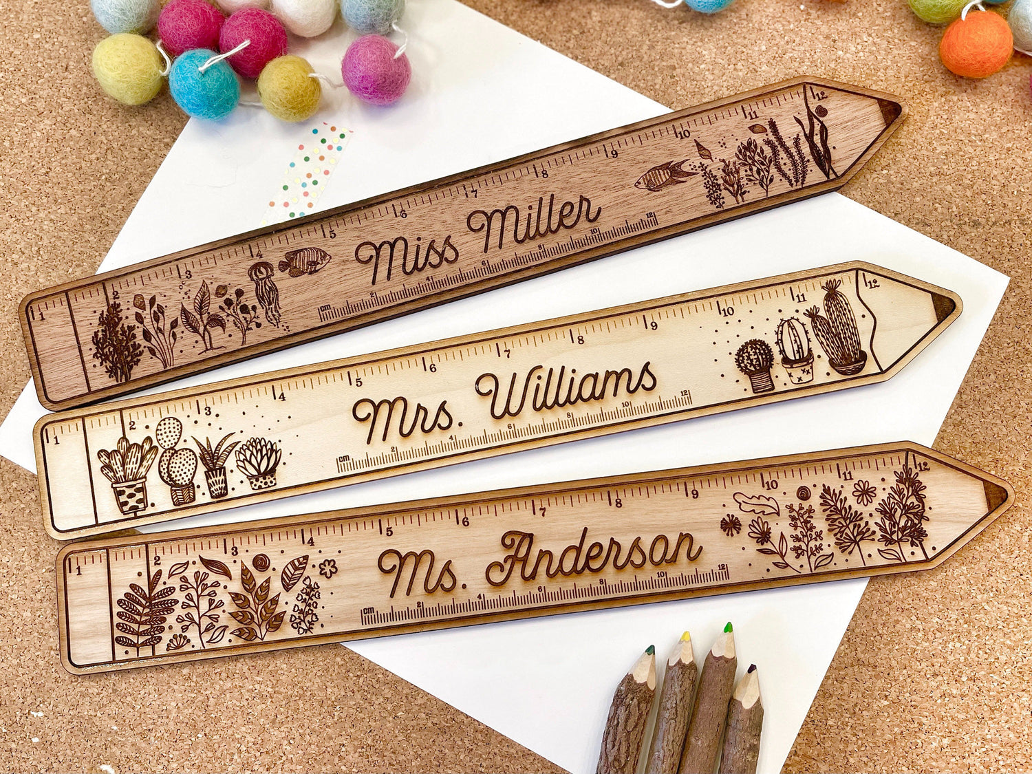 Bookmarks Kings Crown Laser Engraving