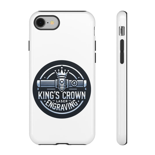 Custom Laser Engraved Phone Case, Tough Cases for Kings and Queens, Stylish Phone Accessories, Custom Gifts, Unique Designs Printify