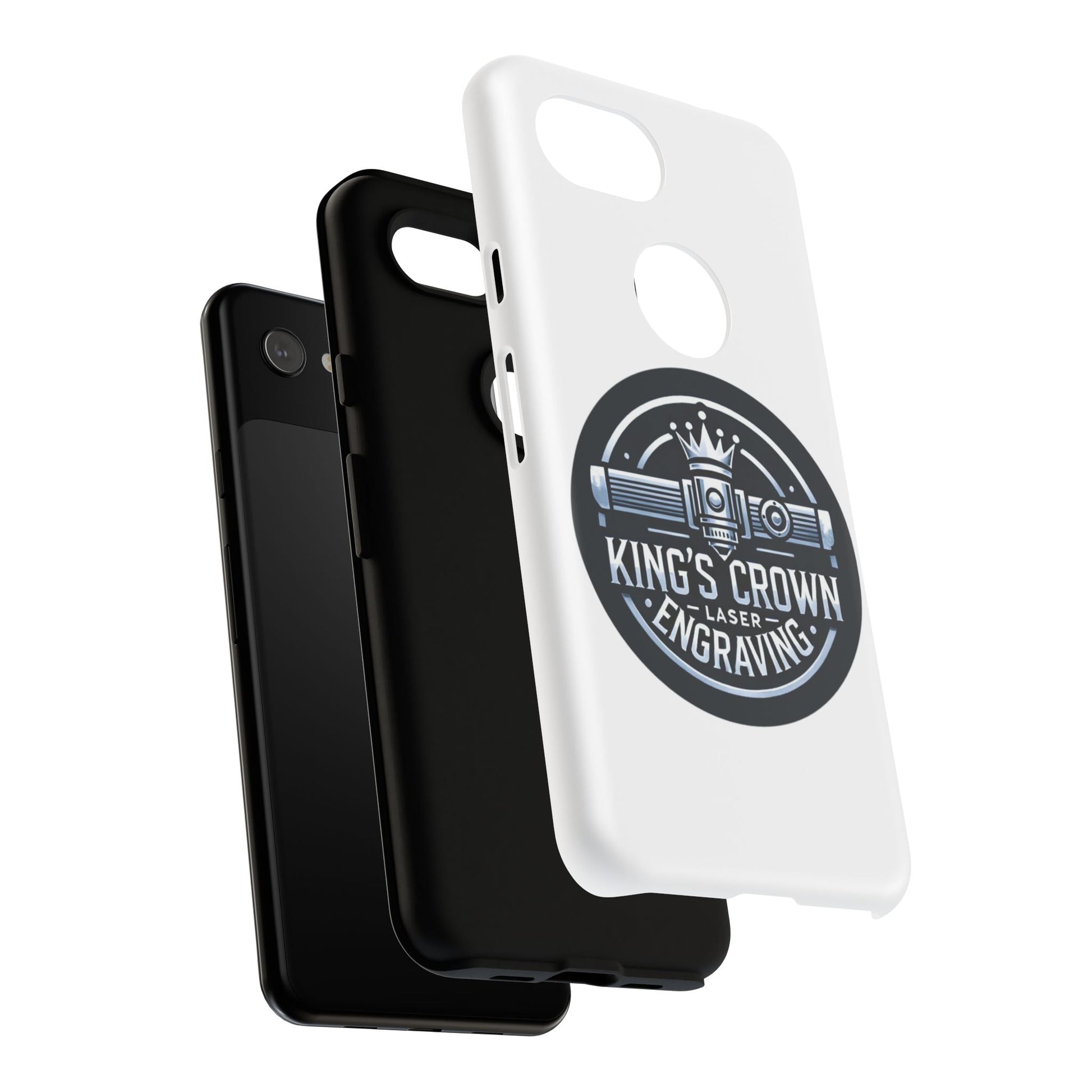 Custom Laser Engraved Phone Case, Tough Cases for Kings and Queens, Stylish Phone Accessories, Custom Gifts, Unique Designs Printify