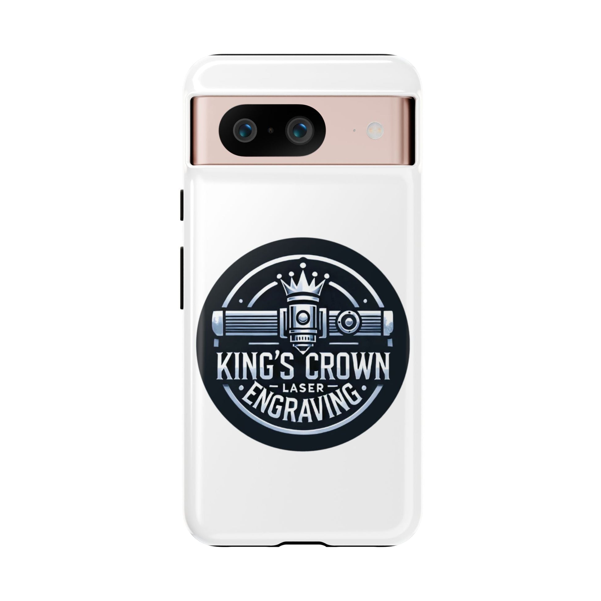Custom Laser Engraved Phone Case, Tough Cases for Kings and Queens, Stylish Phone Accessories, Custom Gifts, Unique Designs Printify