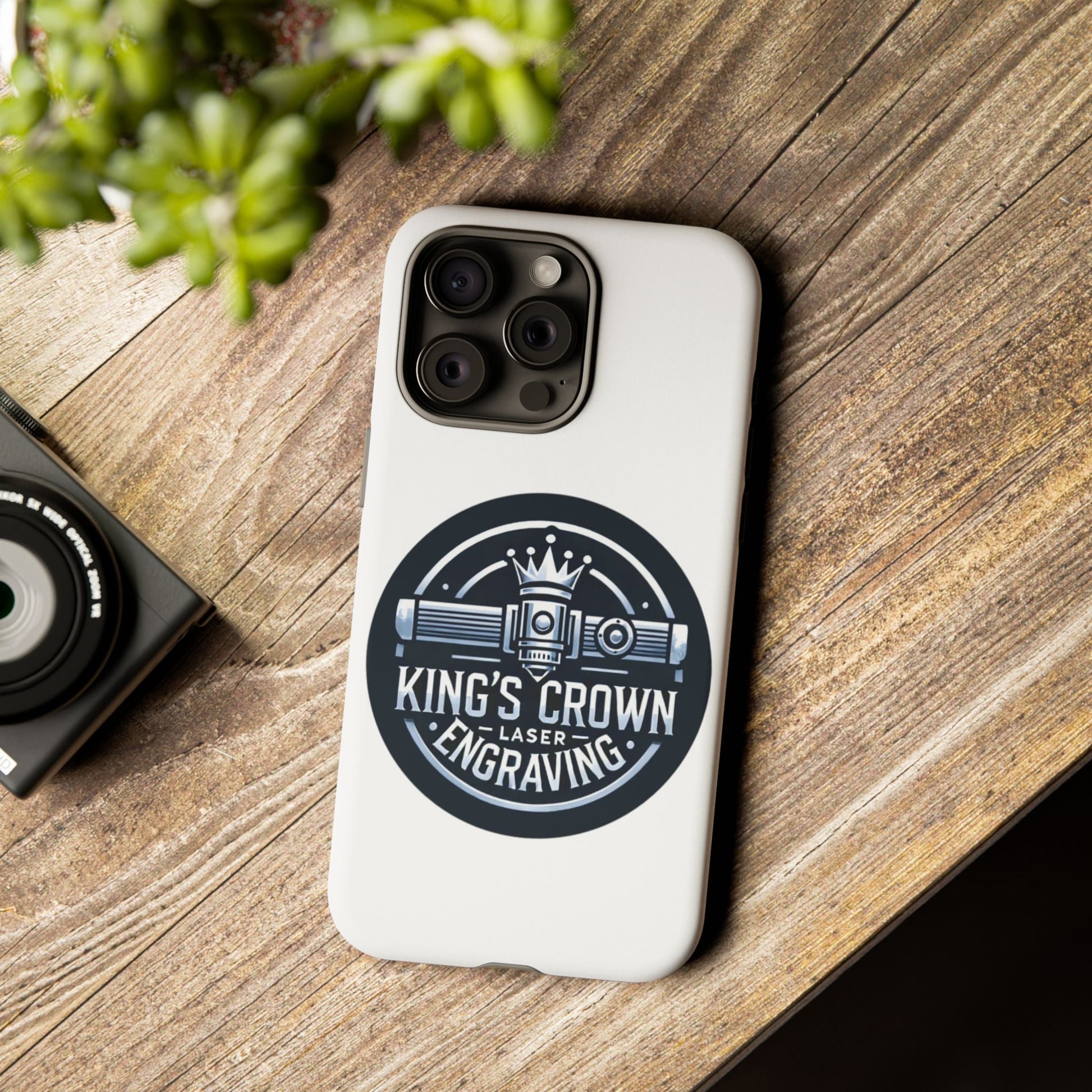 Custom Laser Engraved Phone Case, Tough Cases for Kings and Queens, Stylish Phone Accessories, Custom Gifts, Unique Designs Printify