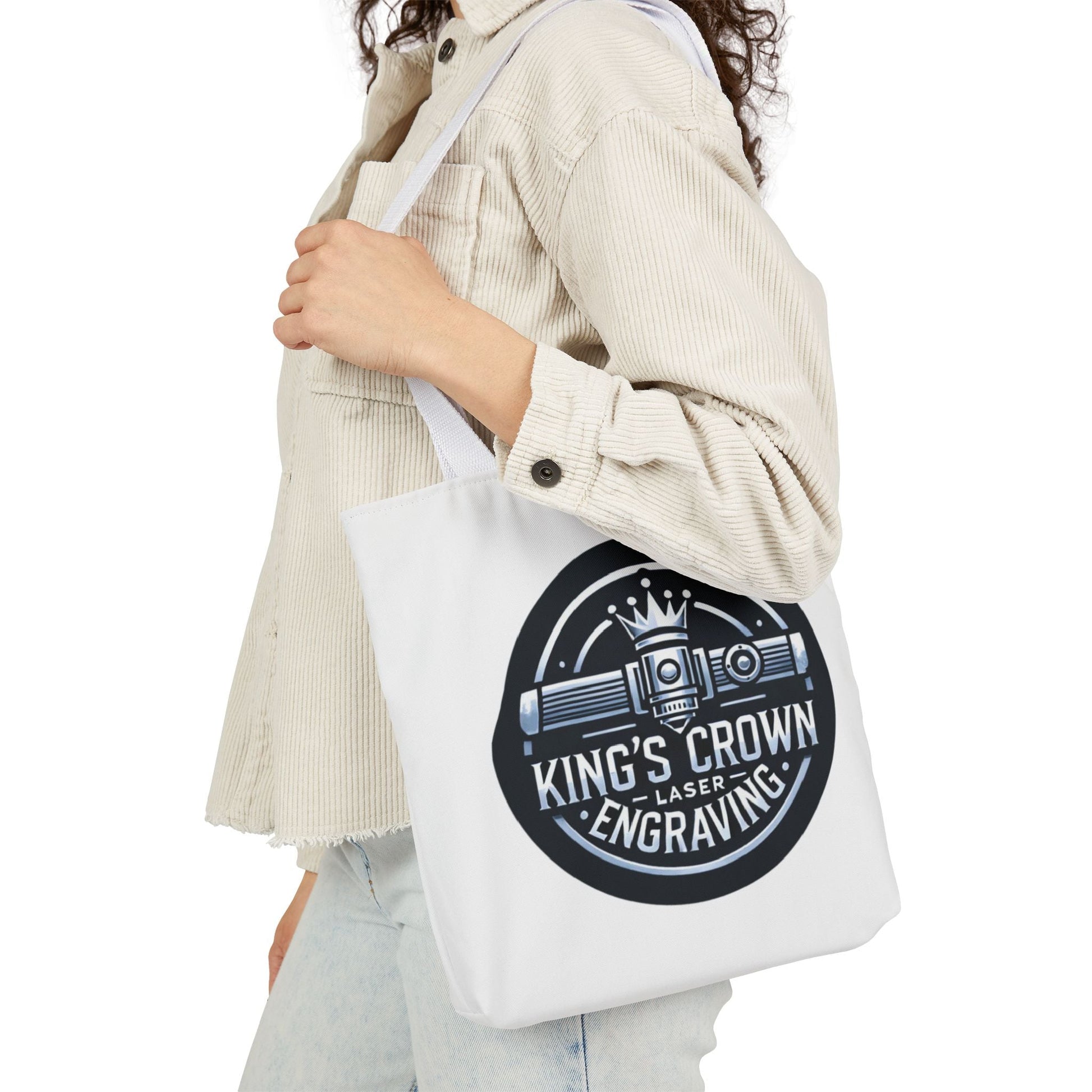 Custom Modern Canvas Tote Bag with 5-Color Straps, Eco-Friendly Shopper, Trendy Gift, Personalized Shopping Bag, Artsy Beach Bag, Stylish [...] Printify
