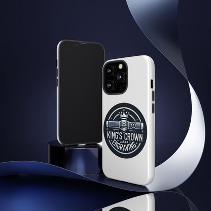 Custom Laser Engraved Phone Case, Tough Cases for Kings and Queens, Stylish Phone Accessories, Custom Gifts, Unique Designs Printify