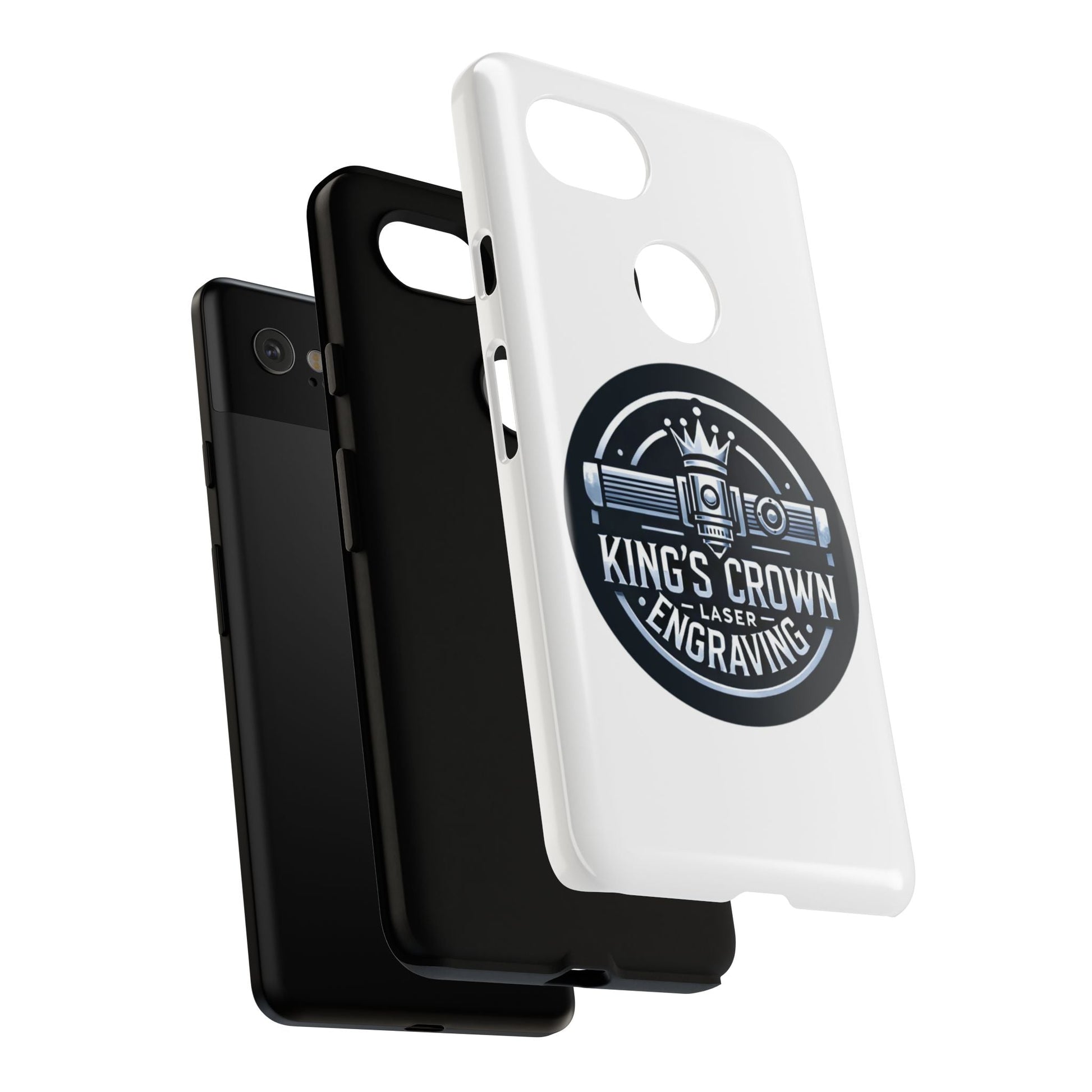 Custom Laser Engraved Phone Case, Tough Cases for Kings and Queens, Stylish Phone Accessories, Custom Gifts, Unique Designs Printify