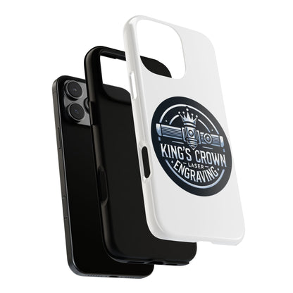 Custom Laser Engraved Phone Case, Tough Cases for Kings and Queens, Stylish Phone Accessories, Custom Gifts, Unique Designs Printify