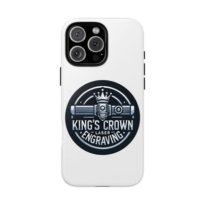 Custom Laser Engraved Phone Case, Tough Cases for Kings and Queens, Stylish Phone Accessories, Custom Gifts, Unique Designs Printify