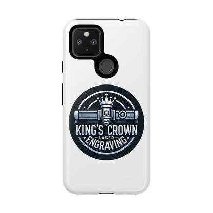Custom Laser Engraved Phone Case, Tough Cases for Kings and Queens, Stylish Phone Accessories, Custom Gifts, Unique Designs Printify