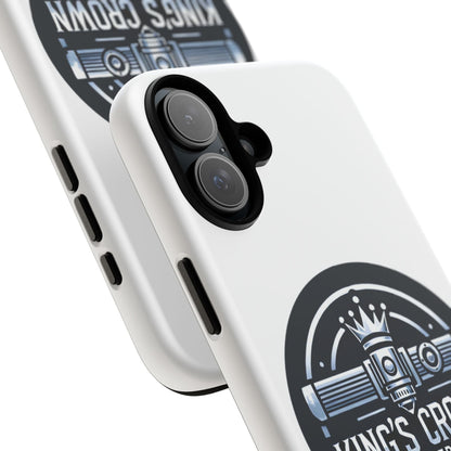 Custom Laser Engraved Phone Case, Tough Cases for Kings and Queens, Stylish Phone Accessories, Custom Gifts, Unique Designs Printify