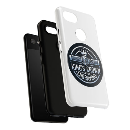Custom Laser Engraved Phone Case, Tough Cases for Kings and Queens, Stylish Phone Accessories, Custom Gifts, Unique Designs Printify
