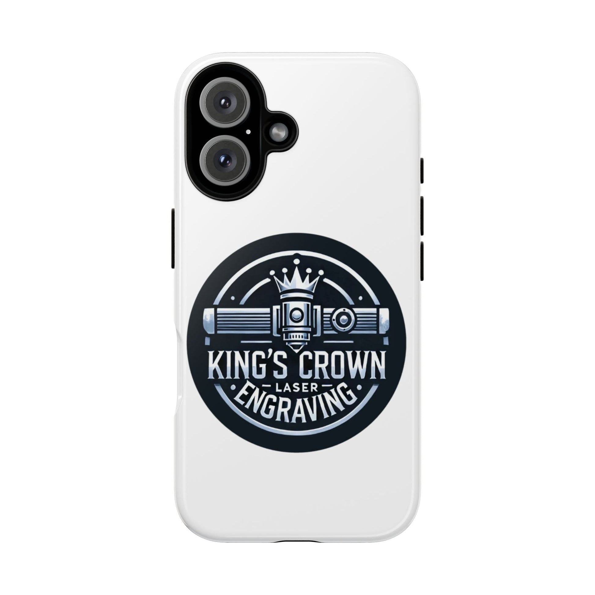 Custom Laser Engraved Phone Case, Tough Cases for Kings and Queens, Stylish Phone Accessories, Custom Gifts, Unique Designs Printify