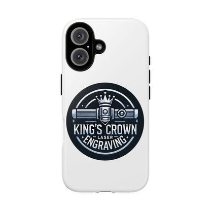 Custom Laser Engraved Phone Case, Tough Cases for Kings and Queens, Stylish Phone Accessories, Custom Gifts, Unique Designs Printify