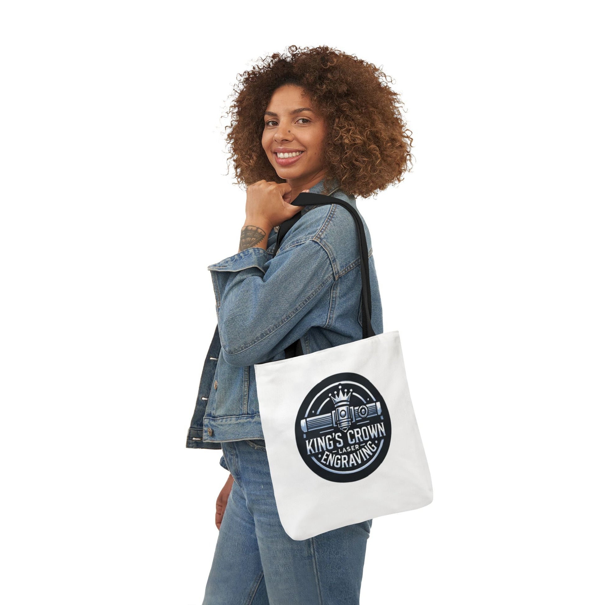 Custom Modern Canvas Tote Bag with 5-Color Straps, Eco-Friendly Shopper, Trendy Gift, Personalized Shopping Bag, Artsy Beach Bag, Stylish [...] Printify
