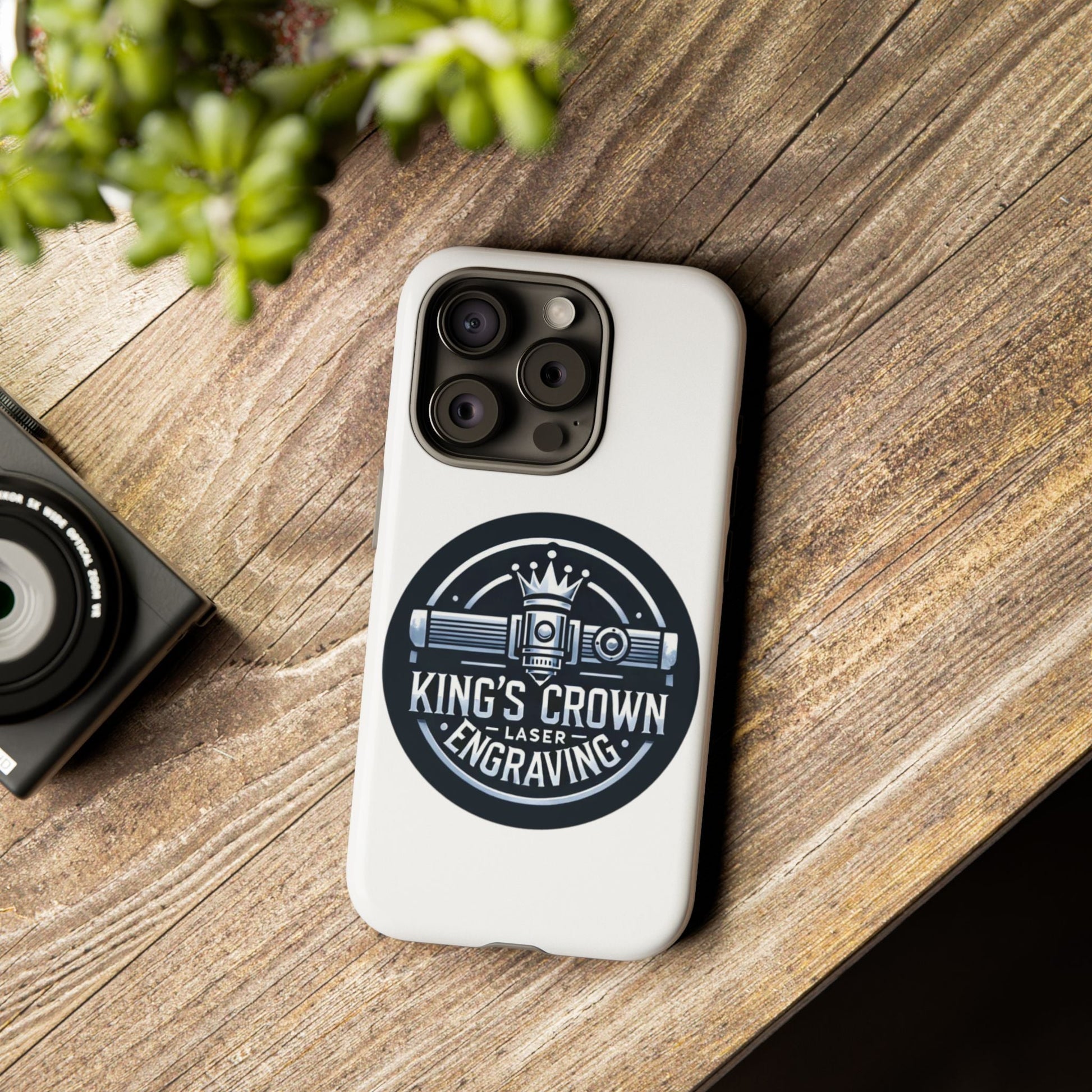 Custom Laser Engraved Phone Case, Tough Cases for Kings and Queens, Stylish Phone Accessories, Custom Gifts, Unique Designs Printify