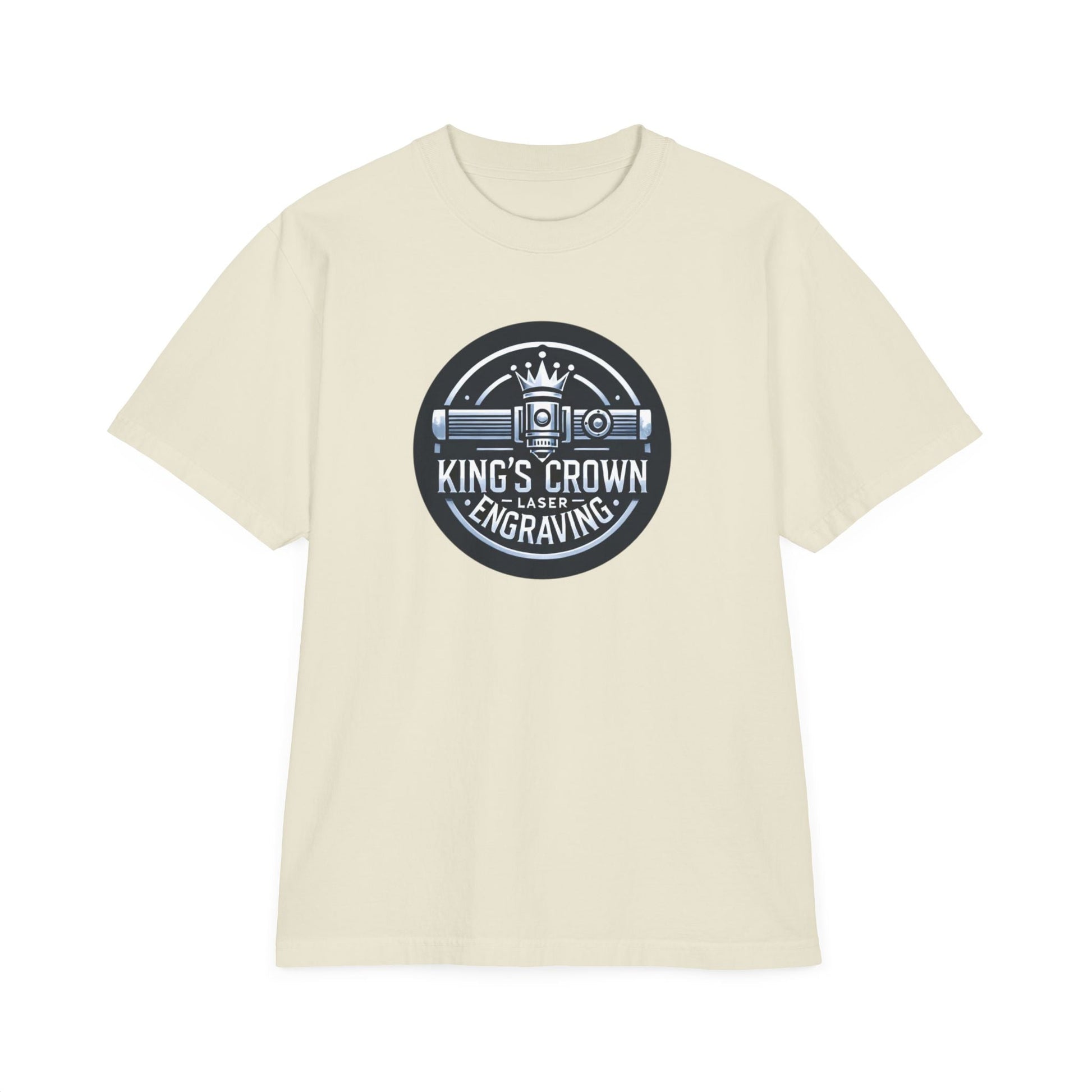 Custom Unisex King’s Crown Graphic T-Shirt, Casual Wear, Gifts for Him, Birthday, Crown Enthusiast Apparel, Engraving Theme Tee Printify